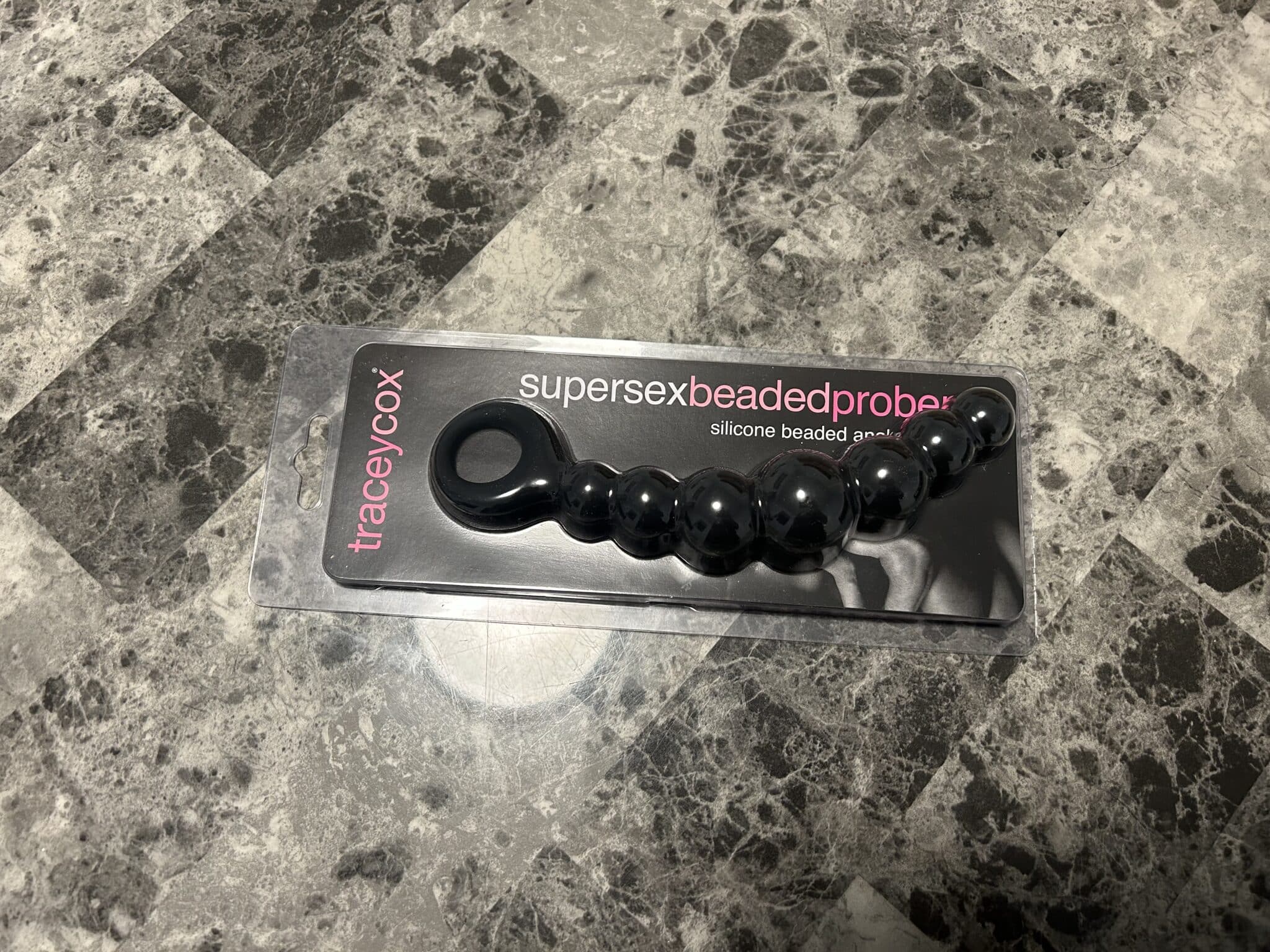 Tracey Cox Supersex Silicone Beaded Anal Prober Packaging