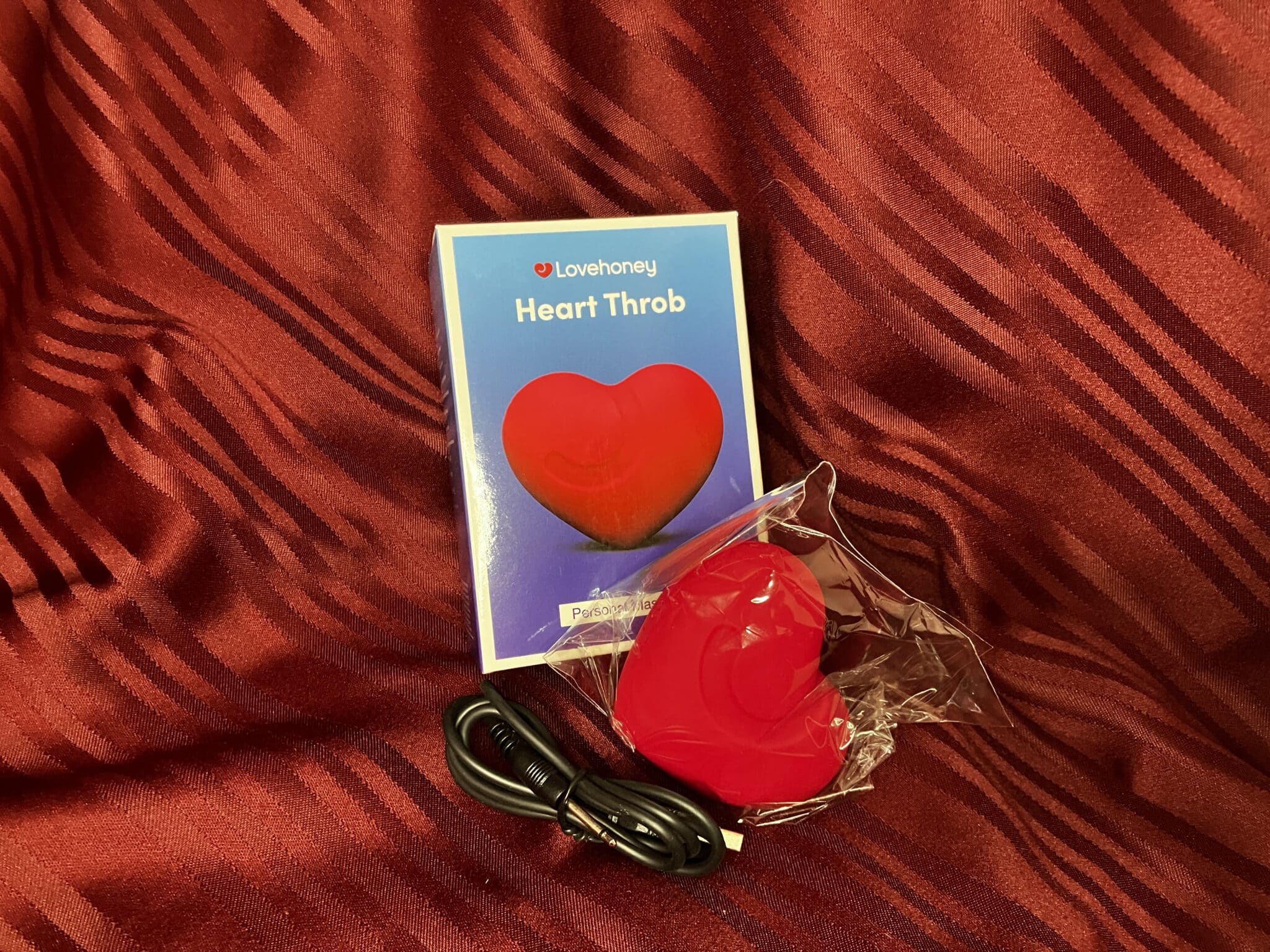 Lovehoney Heart Throb Vibrator Packaging