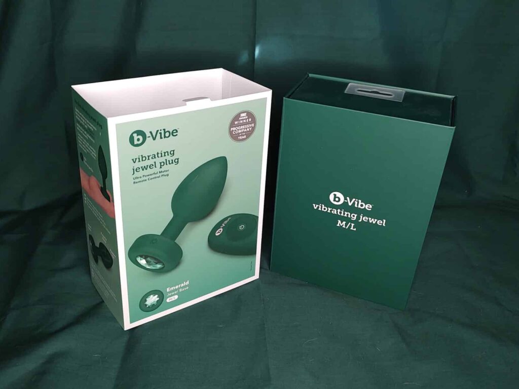 b-Vibe Vibrating Jewel Plug - 