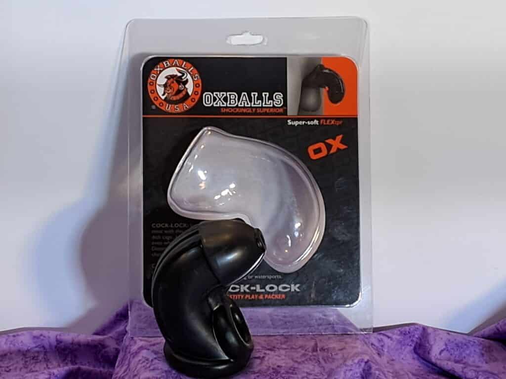 Oxballs Cock-Lock Chastity Play and Packer - 