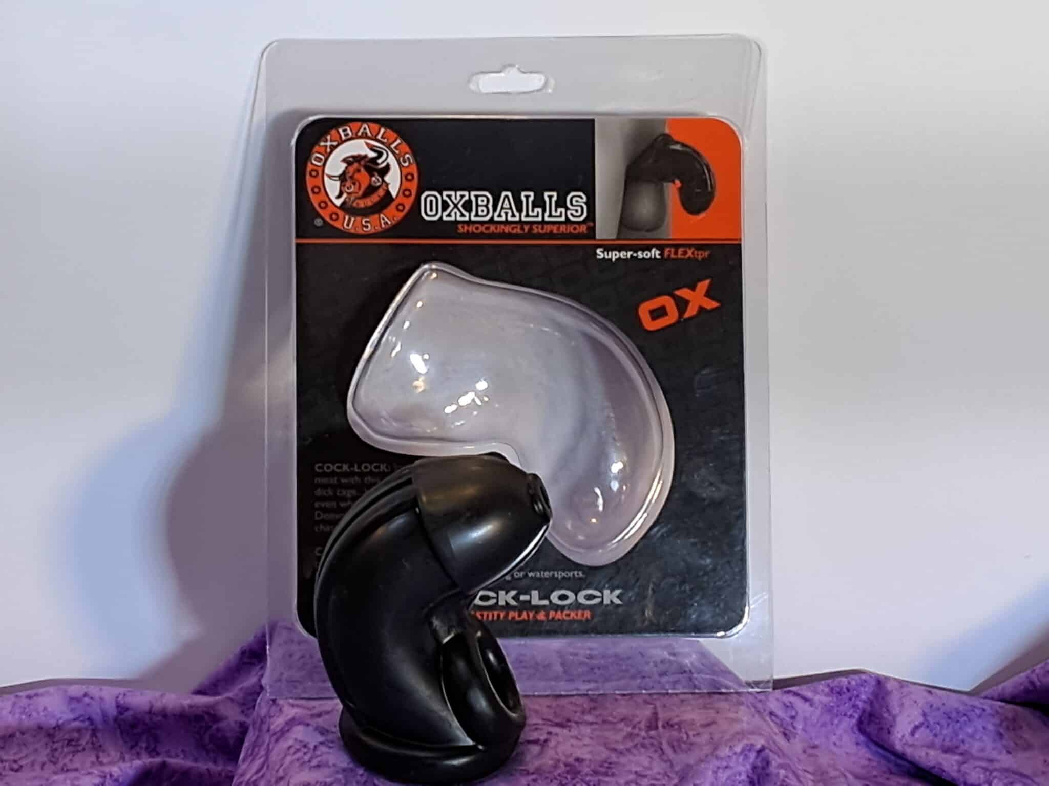 Oxballs Cock-Lock Chastity Play and Packer Packaging