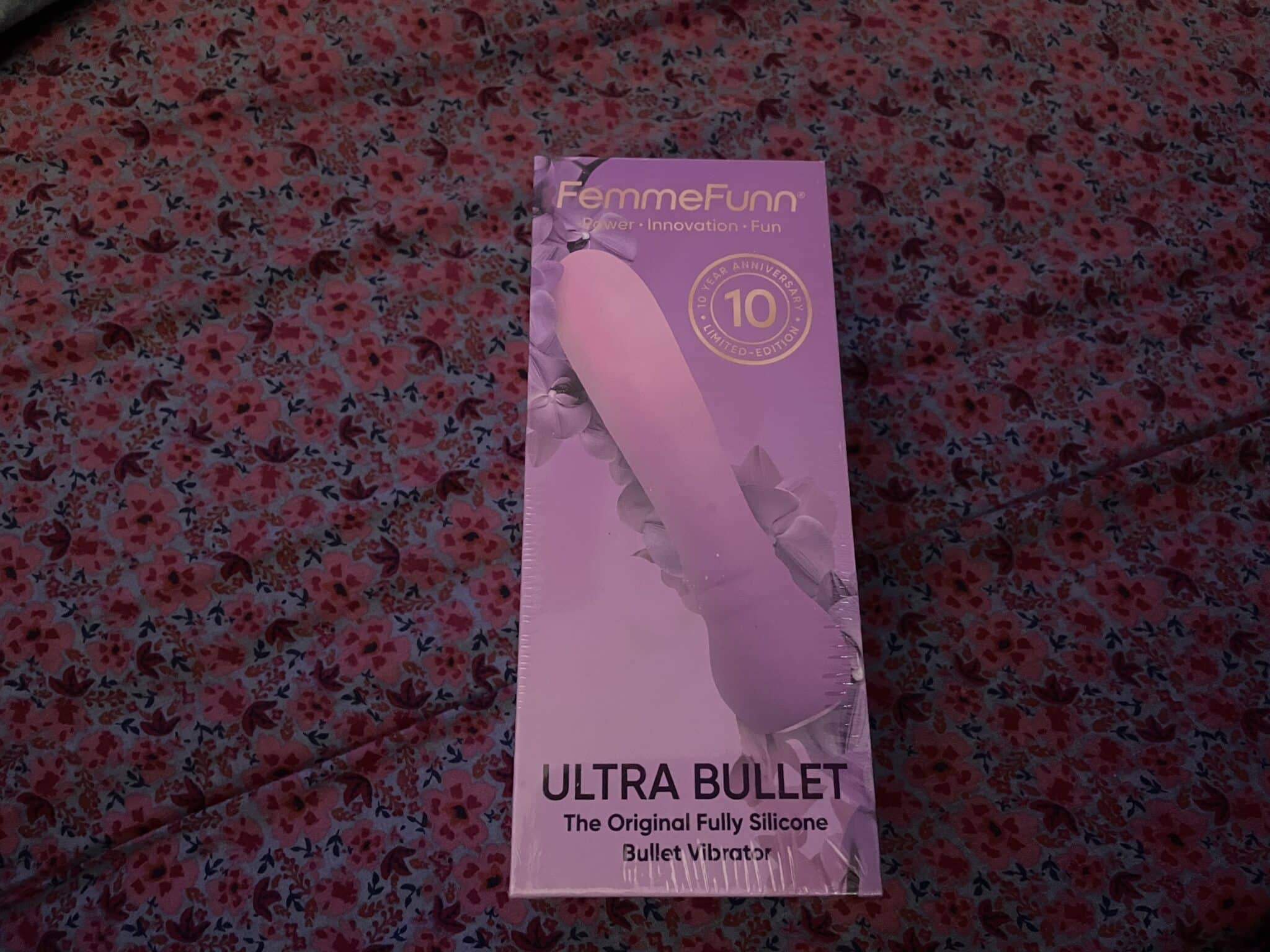 FemmeFunn Anniversary Ultra Bullet Packaging