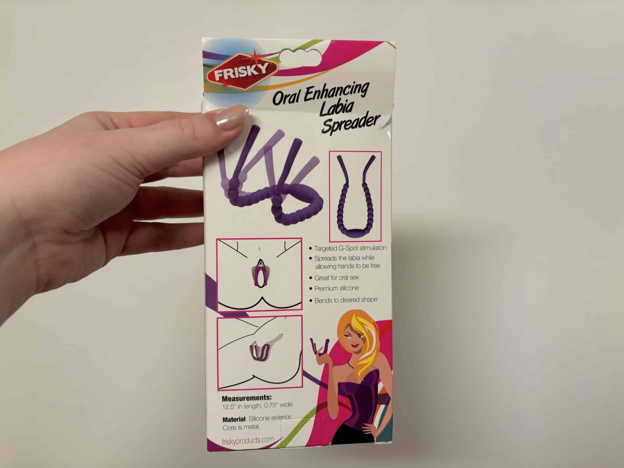 Oral Enhancing Labia Spreader Packaging