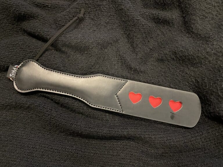 Sex & Mischief Heart Slapper Paddle - 