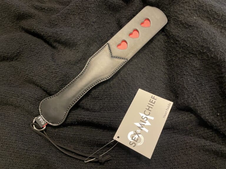 Sex & Mischief Heart Slapper Paddle - 