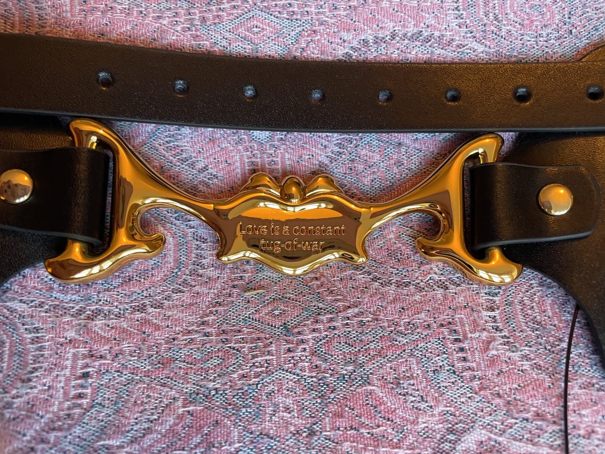 UPKO Mystic Bond Leather Belt With Labia Extender Clamps Quality