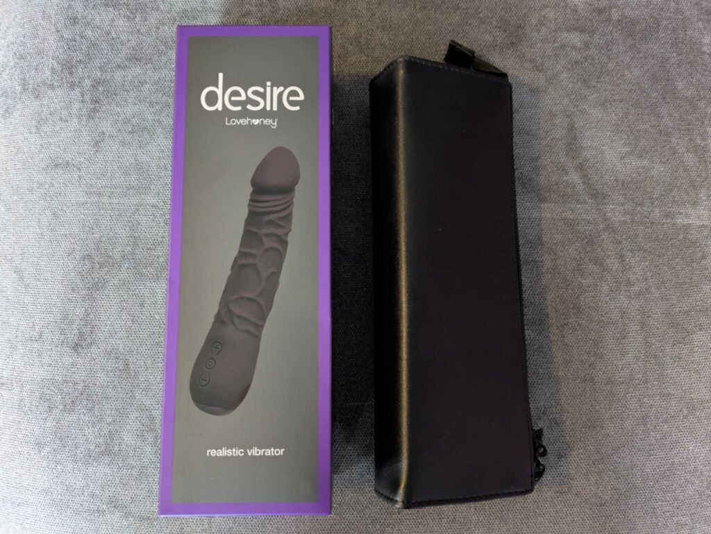 Desire Luxury Realistic Dildo Vibrator - 