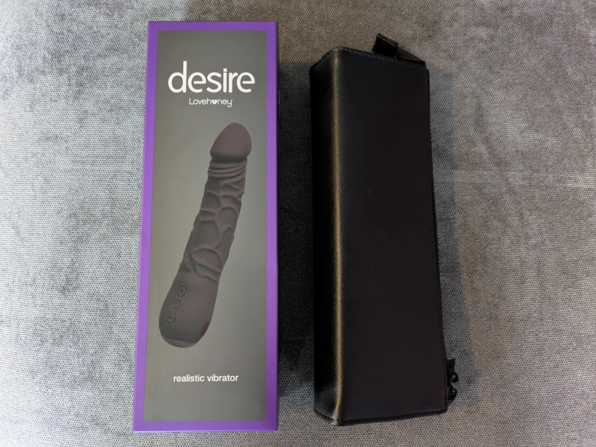 Desire Luxury Realistic Dildo Vibrator. Slide 8