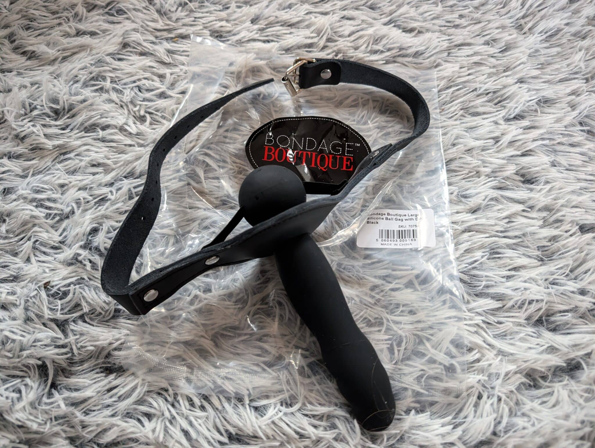 Bondage Boutique Silicone Gag with Dildo Price