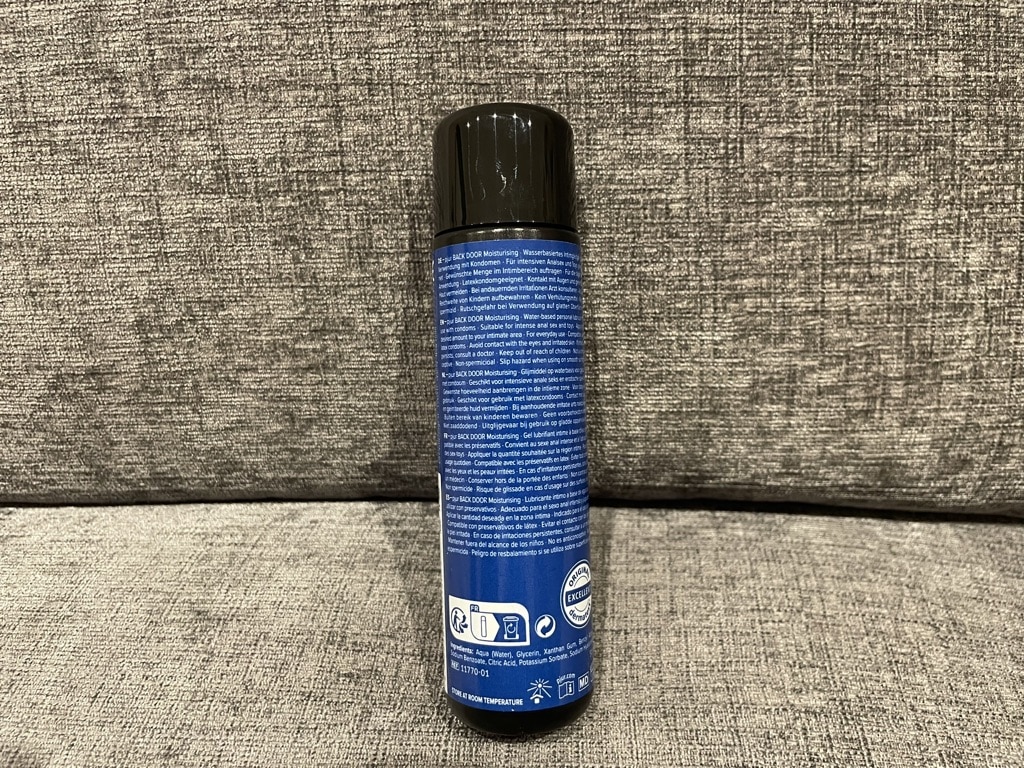 Pjur Back Door Water-Based Anal Glide Lube Performance