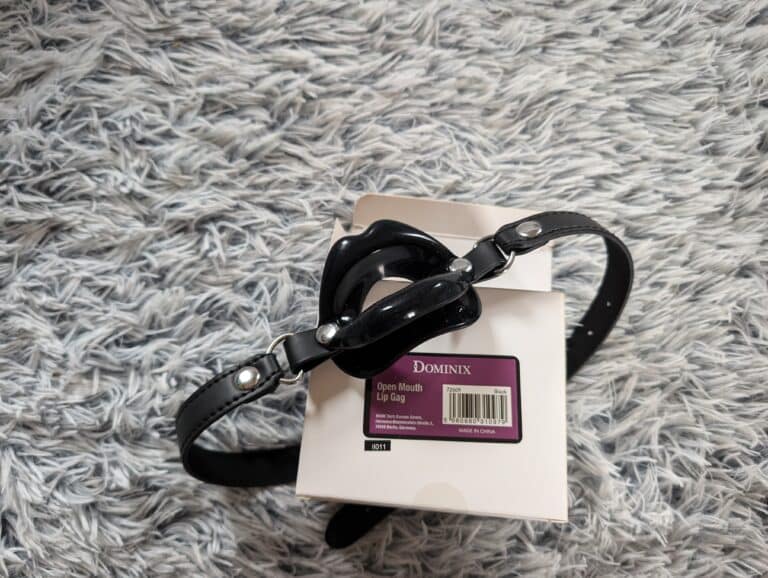 DOMINIX Deluxe Silicone Open Mouth Lip Gag Review