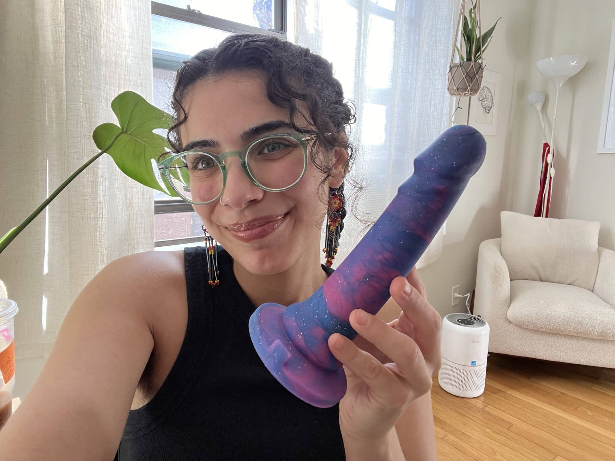 Lovehoney Super Soft Galaxy Dildo Performance