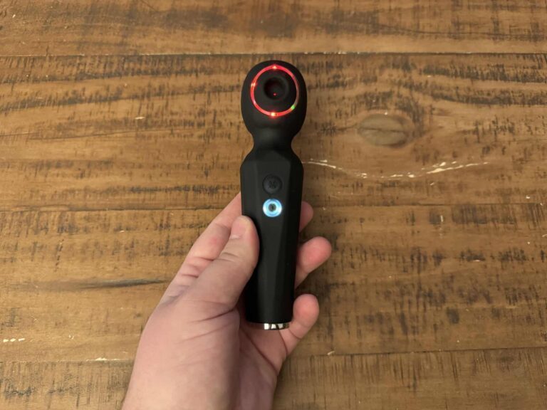 Evolved Rainbow Sucker Suction Wand Vibrator - 