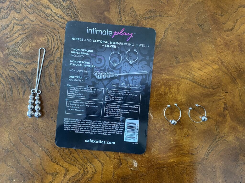 Calexotics Nipple and Clitoral Non-Piercing Body Jewelry - 