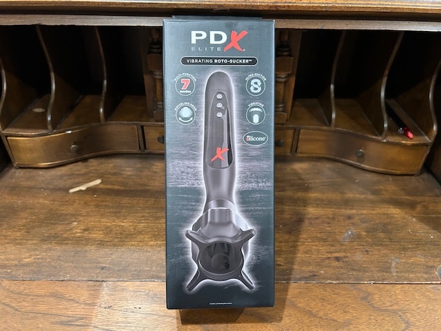 PDX Elite Vibrating Roto Sucker Packaging