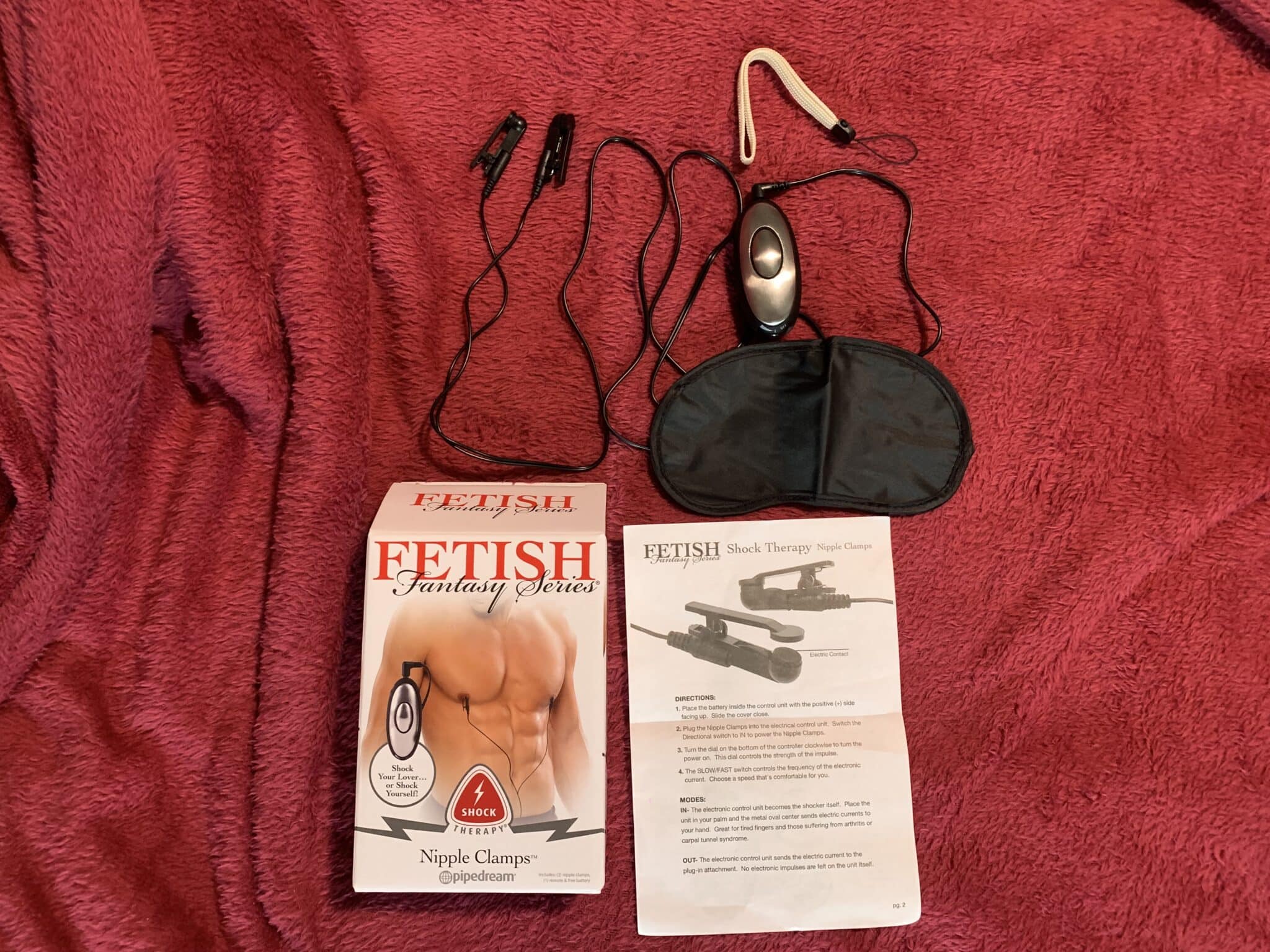 Fetish Fantasy Shock Therapy Nipple Clamps Price