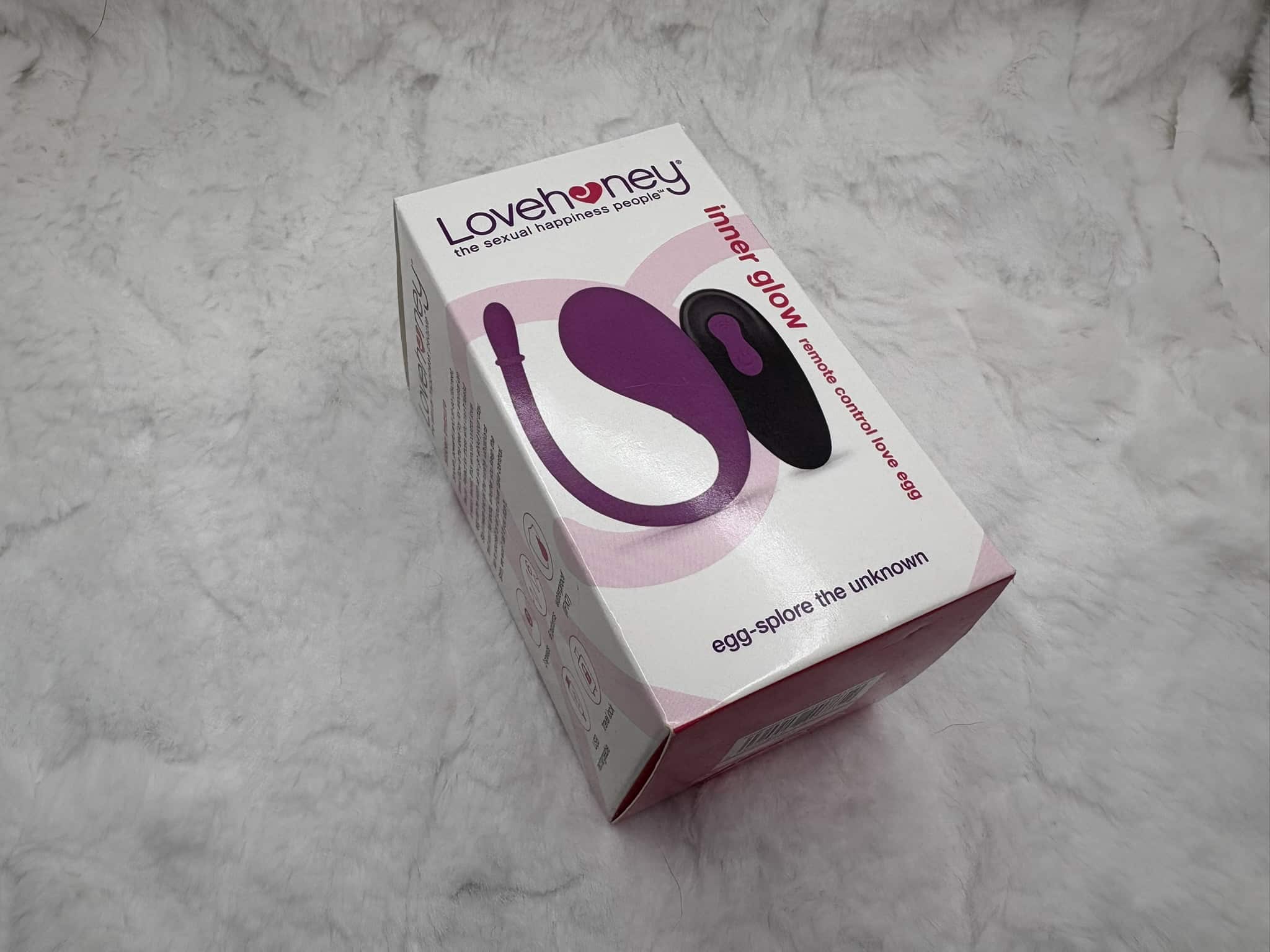 Lovehoney Inner Glow Love Egg Packaging