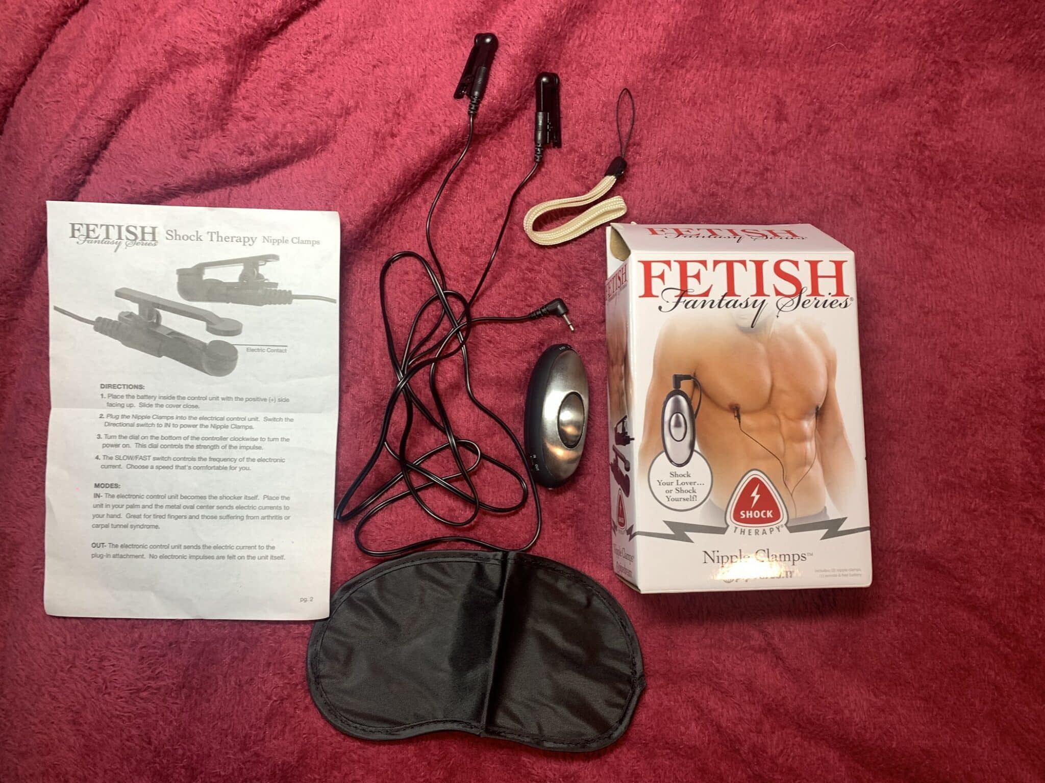 Fetish Fantasy Shock Therapy Nipple Clamps Performance