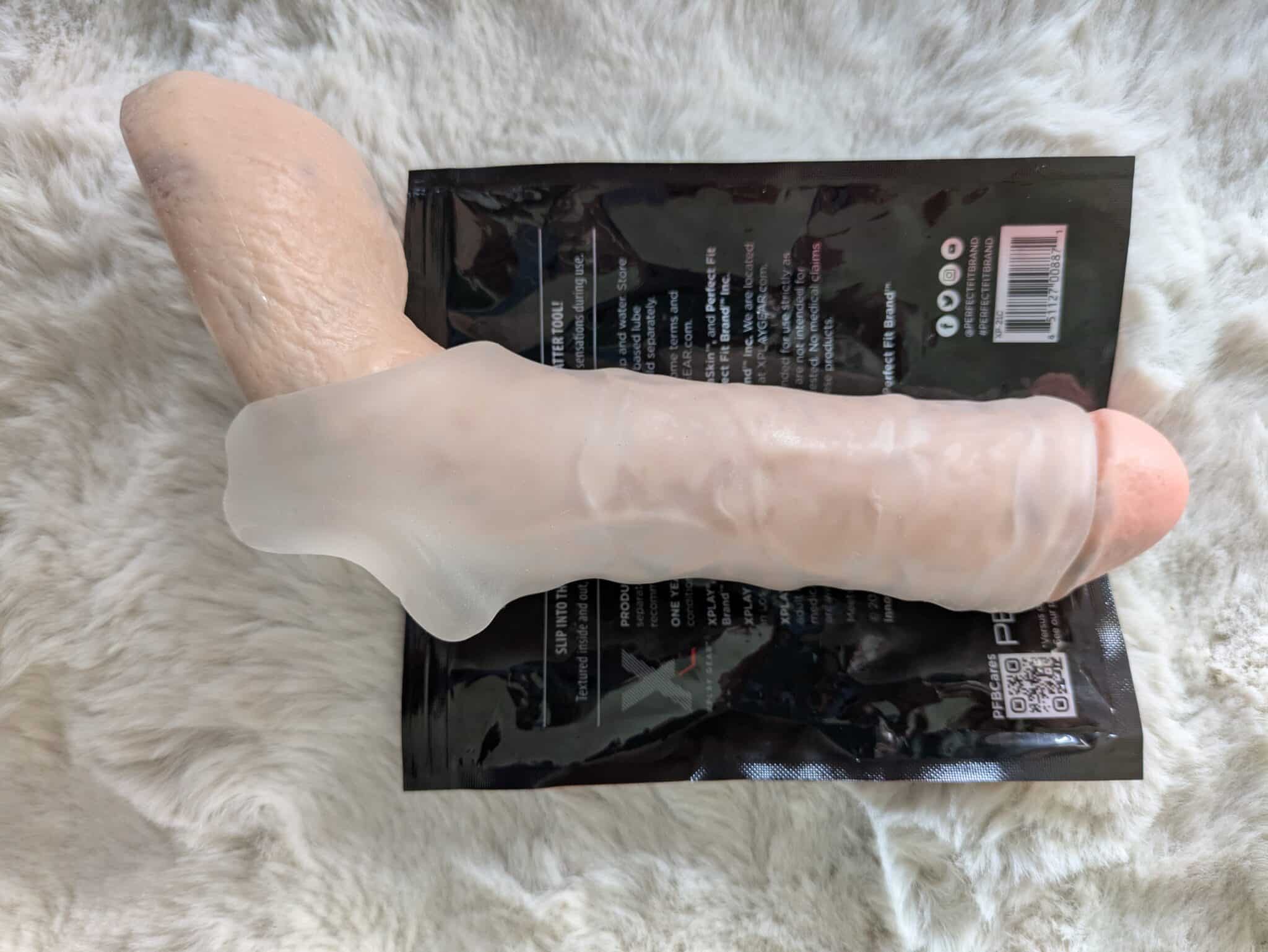 Perfect Fit 4 Inch Open-Ended Penis Sleeve Ease of Use