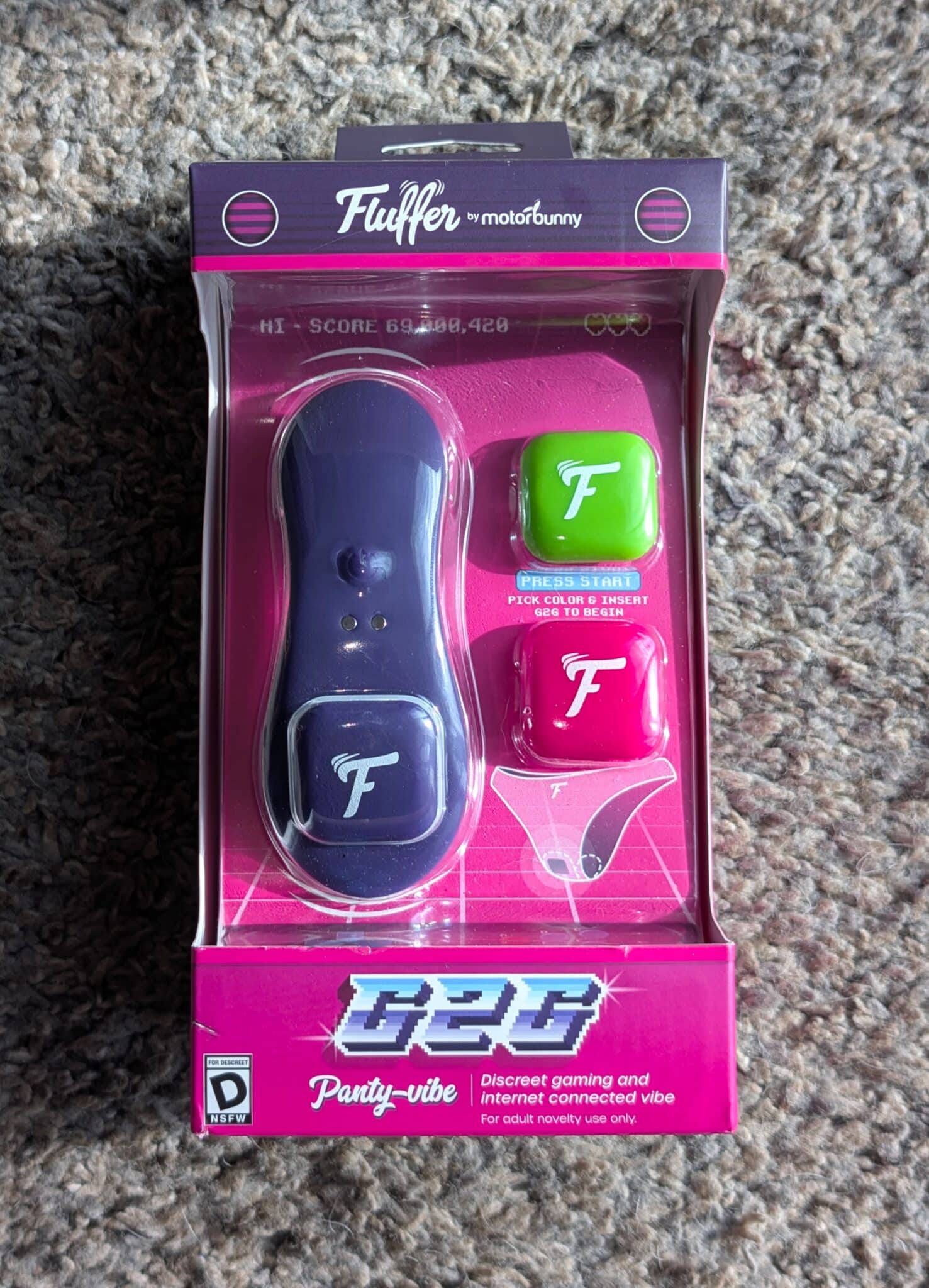 Motorbunny Fluffer Collection Packaging