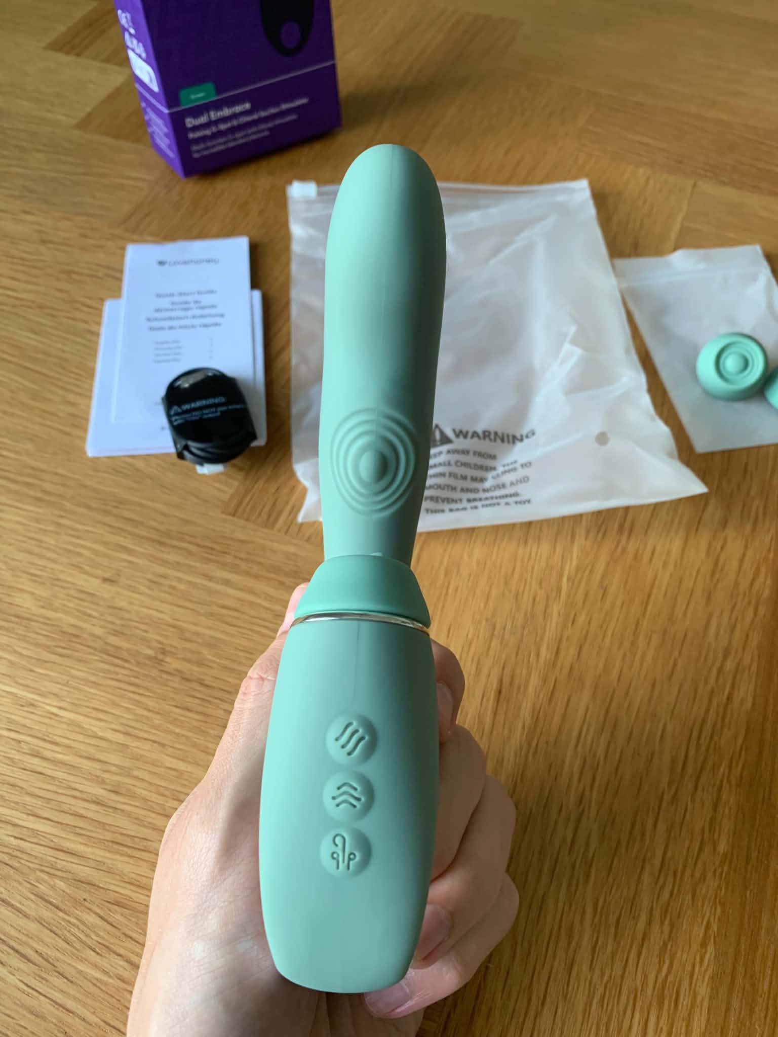 Lovehoney Dual Embrace Pulsing Clitoral Suction Dual Stimulator Quality