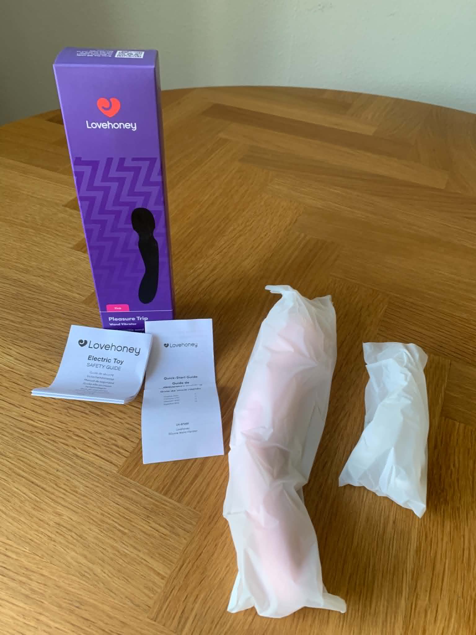 Lovehoney Pleasure Trip Silicone Rechargeable Wand Vibrator Price