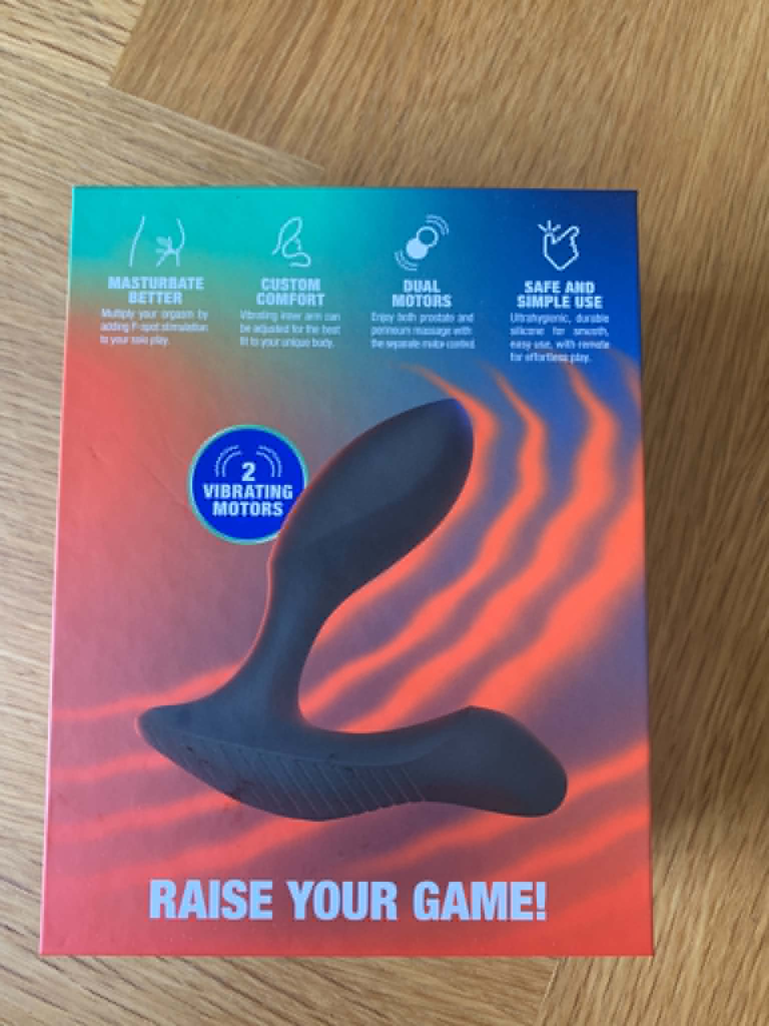 Arcwave Perk Vibrating Prostate Massager Packaging