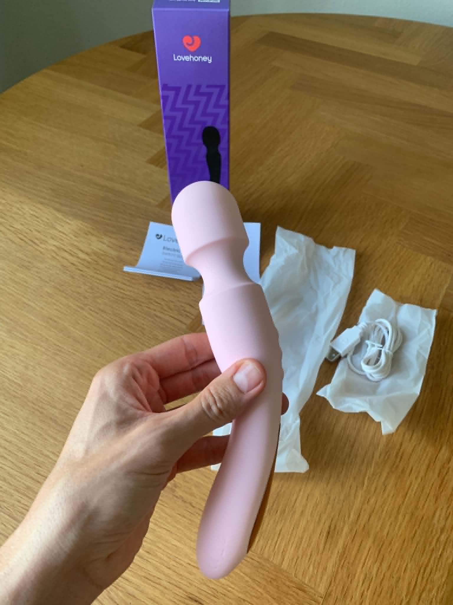 Lovehoney Pleasure Trip Silicone Rechargeable Wand Vibrator Performance